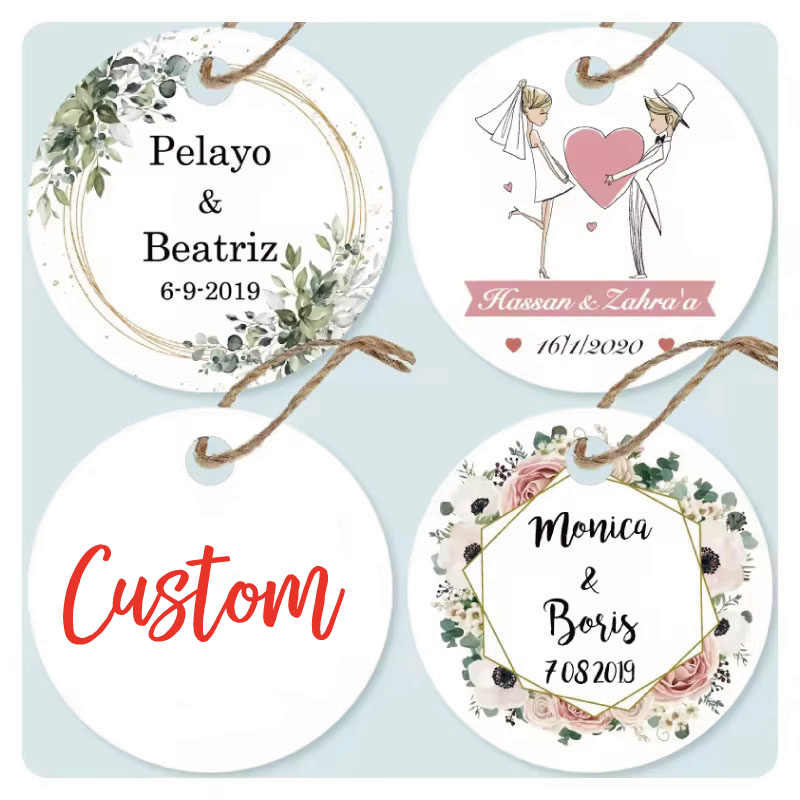 Photography Paper - Tag Kustom, Label, Tag Suvenir Permen,