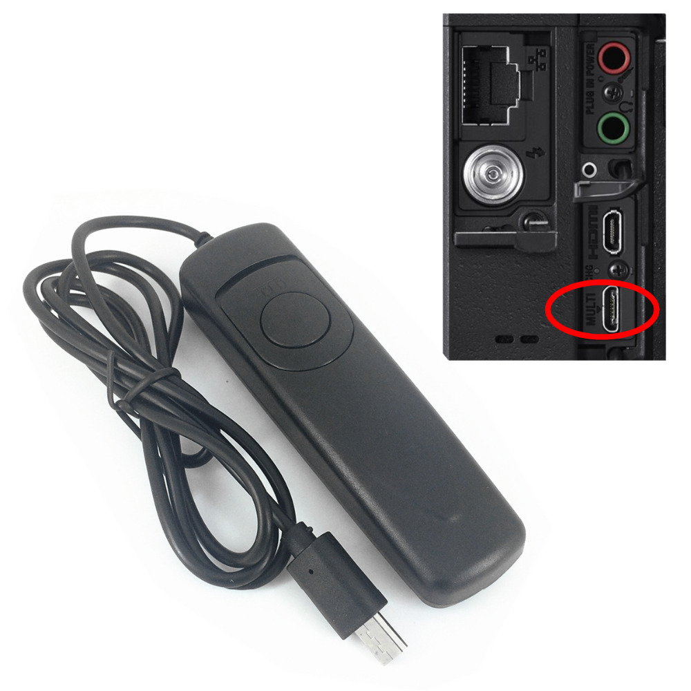 Sony Camera A7 Iv - Kabel kontrol pelepasan rana jarak jauh