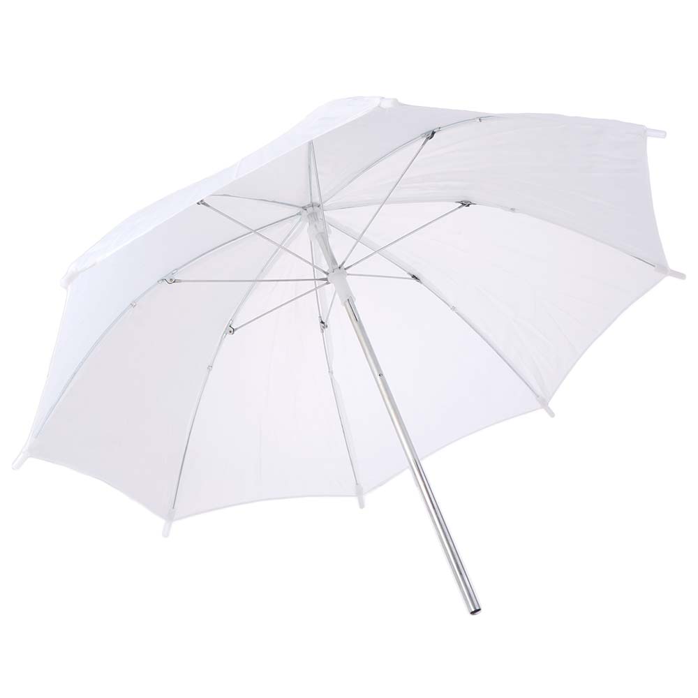 Photography Umbrella Diffuser - Payung Fotografi 50cm/20Inci dengan Pegangan Logam,