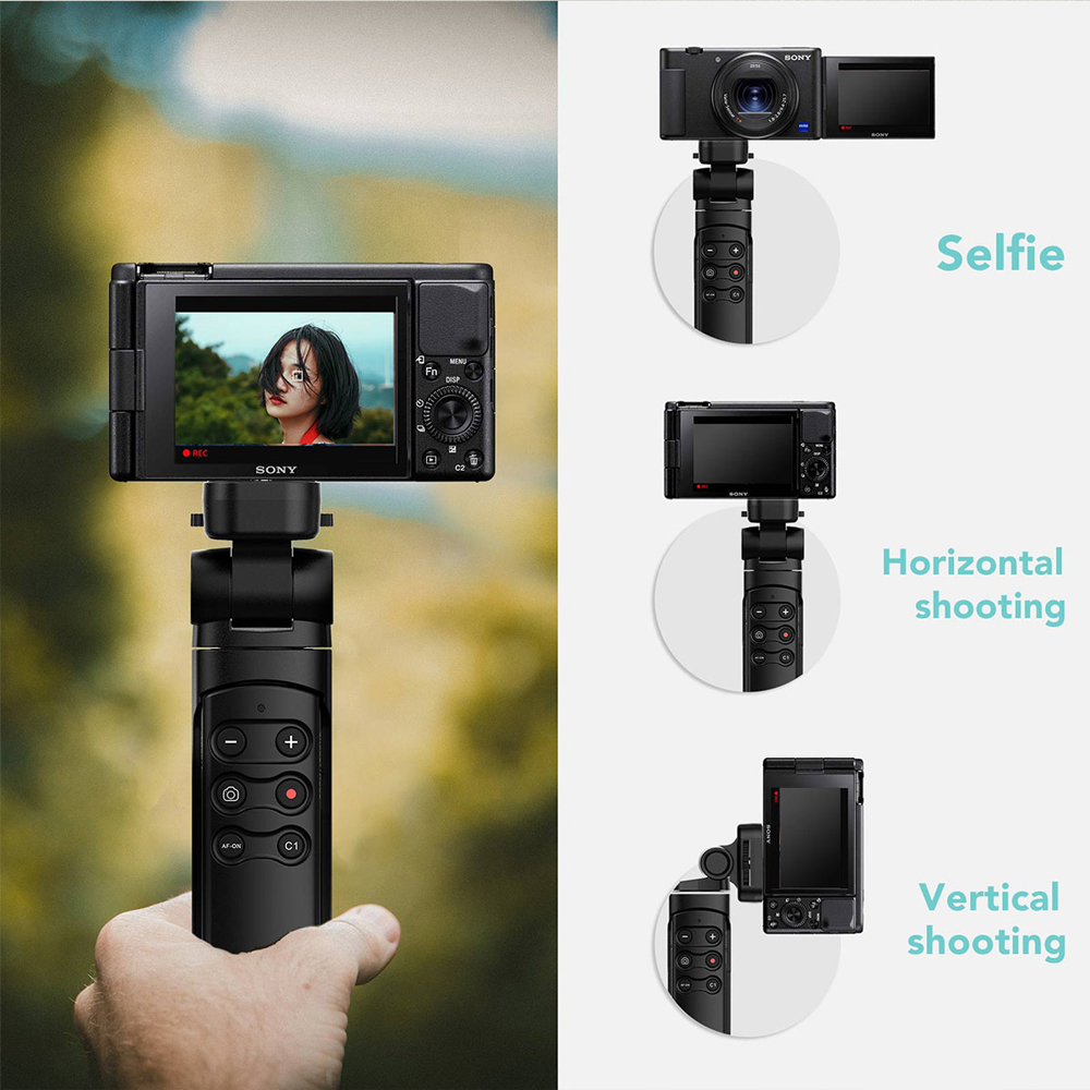 Tripod Pegangan Remote Control - Sony Camera A7 Iv ulasan dan harga