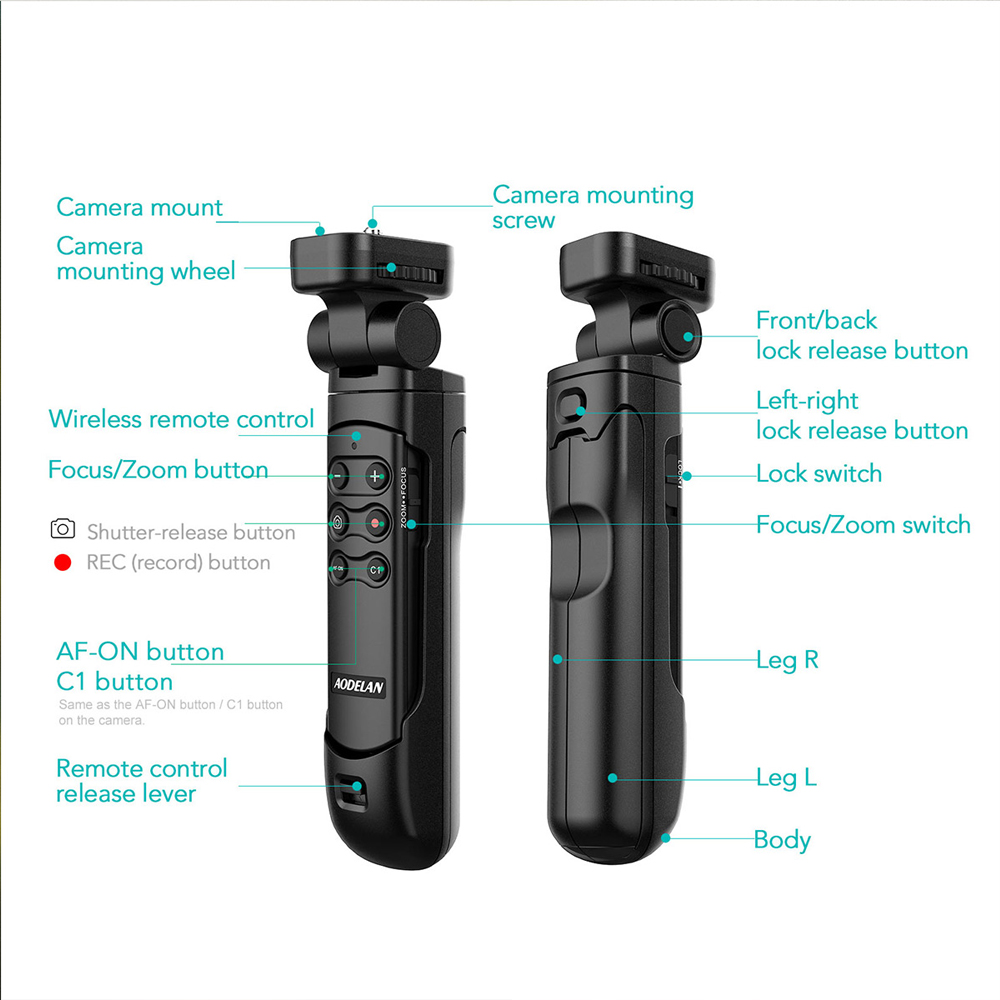 Tripod Pegangan Remote Control - Sony Camera A7 Iv ulasan dan harga