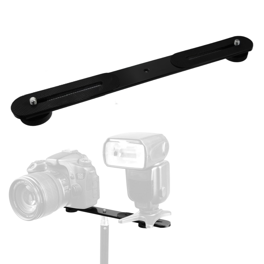 Bracket Flash Ganda dengan Sek - Hot Shoe Adapter ulasan dan harga