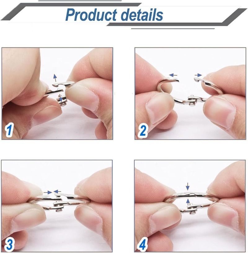 1-10 Buah Cincin Logam Pengika - Photography Paper ulasan dan harga