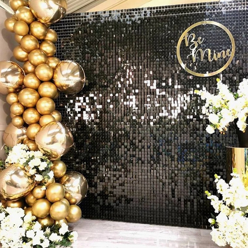 Tirai Foil Glitter 2M Berkilau - Photography Zone ulasan dan harga