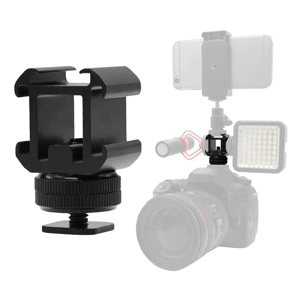 Triple Hot Shoe adaptor duduka - Hot Shoe Adapter ulasan dan harga