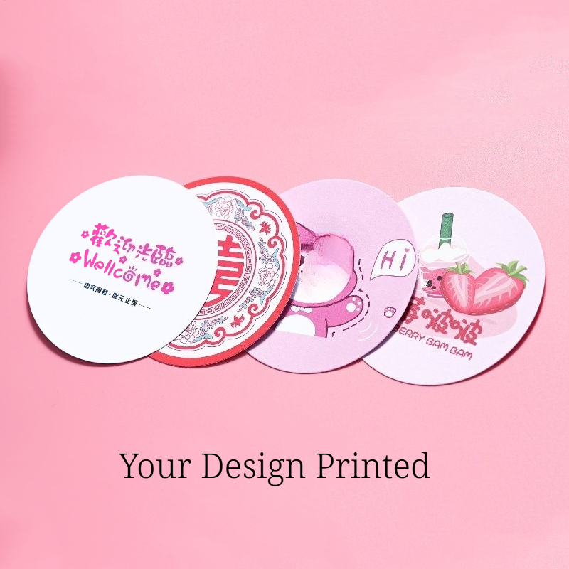 200PCS Coaster Kertas Kustom D - Photography Paper ulasan dan harga