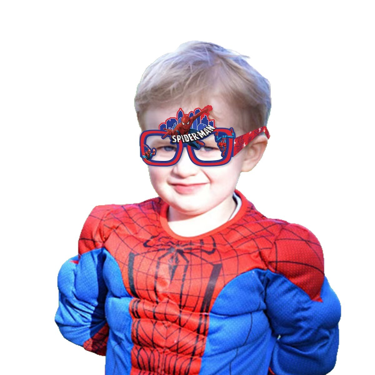 8 Buah Kacamata Kertas Spider- - Photography Paper ulasan dan harga