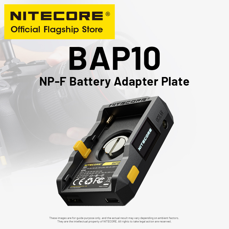 NITECORE BAP10 NP-F Pelat Adap - Photography Unit ulasan dan harga