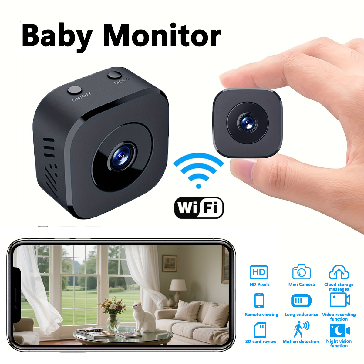 Kamera WiFi Mini HD 1080P Peng - Photography Unit ulasan dan harga