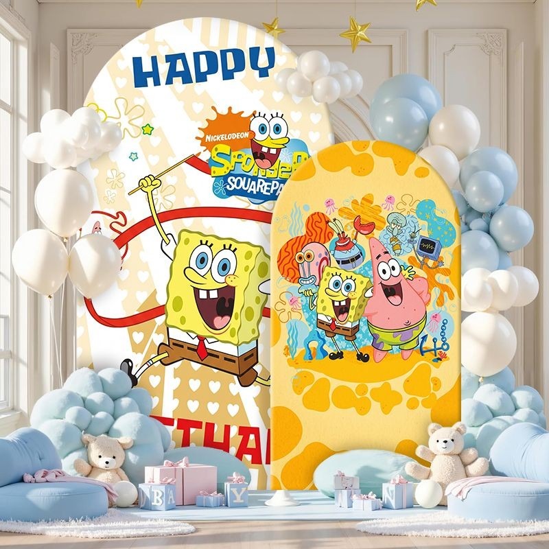 Penutup Latar Belakang SpongeB - Photography Zone ulasan dan harga