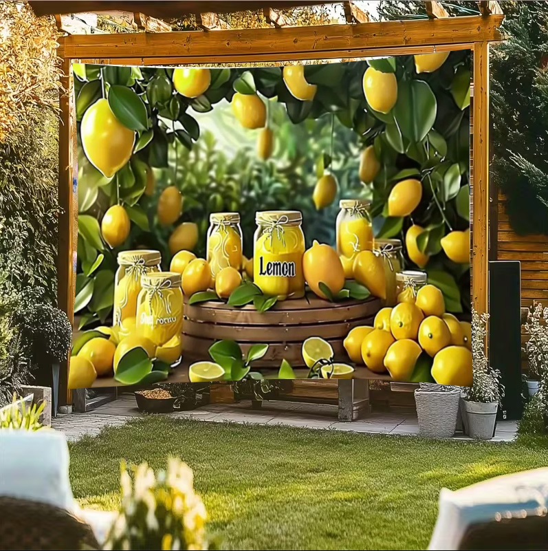 Kios Buah Lemon Jeruk Tema Pes - Photography Award ulasan dan harga